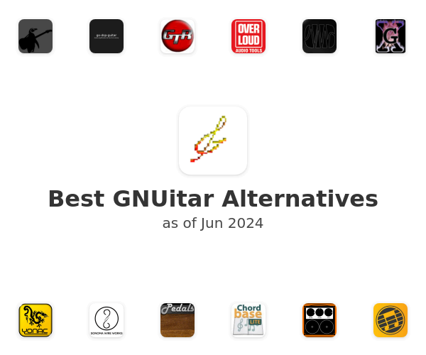 Best GNUitar Alternatives