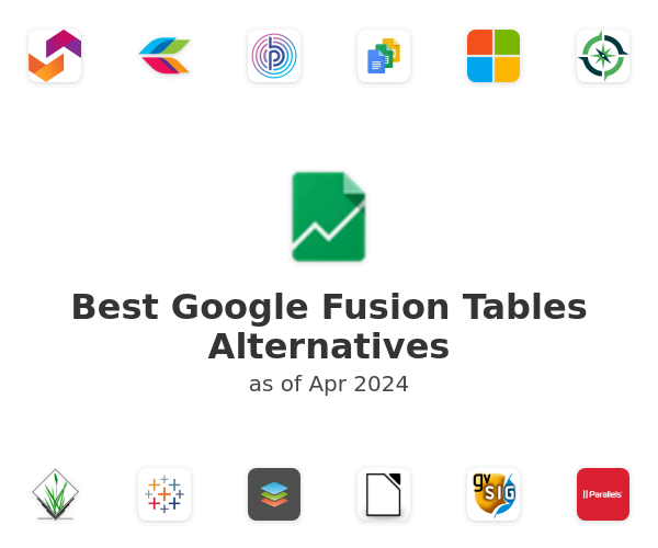 Best Google Fusion Tables Alternatives