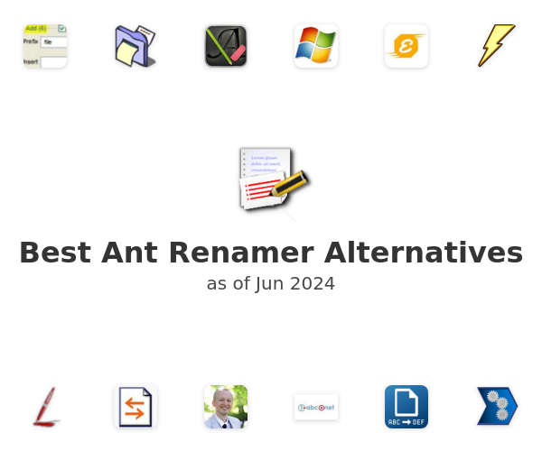 Best Ant Renamer Alternatives