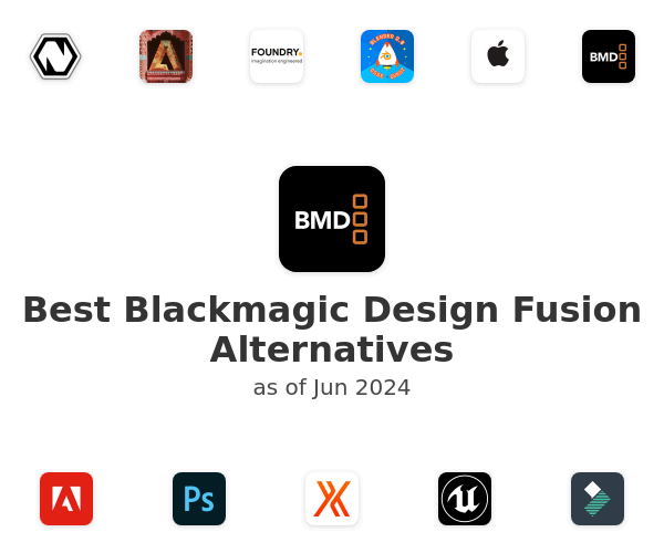 Best Blackmagic Design Fusion Alternatives
