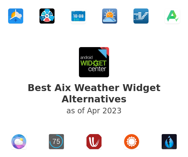 Best Aix Weather Widget Alternatives