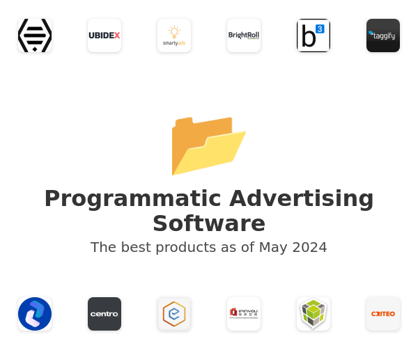 The best Programmatic Advertising products