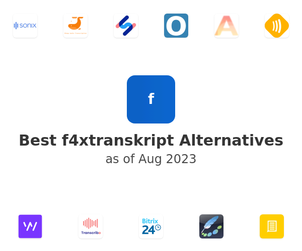 Best f4xtranskript Alternatives