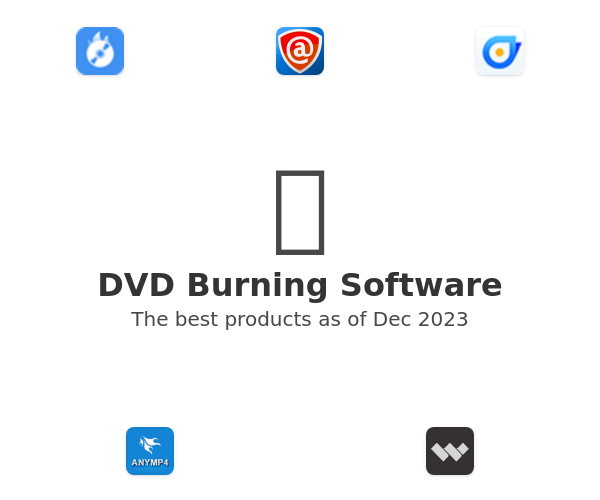 The best DVD Burning products