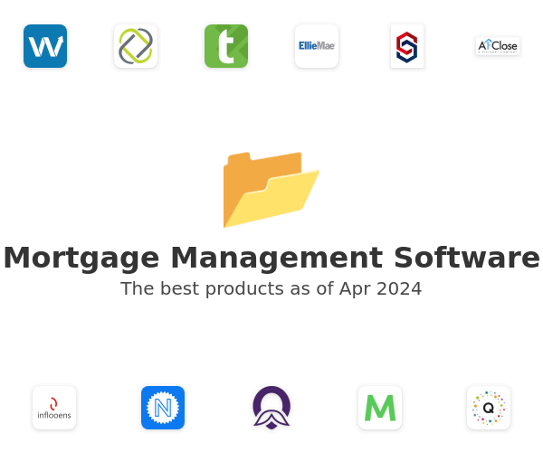 The best Mortgage Management products