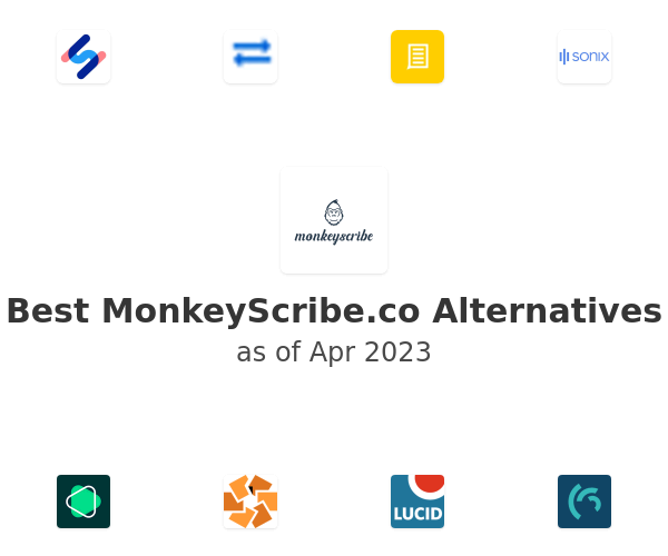 Best MonkeyScribe.co Alternatives