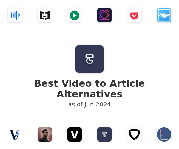 Best Video to Article Alternatives