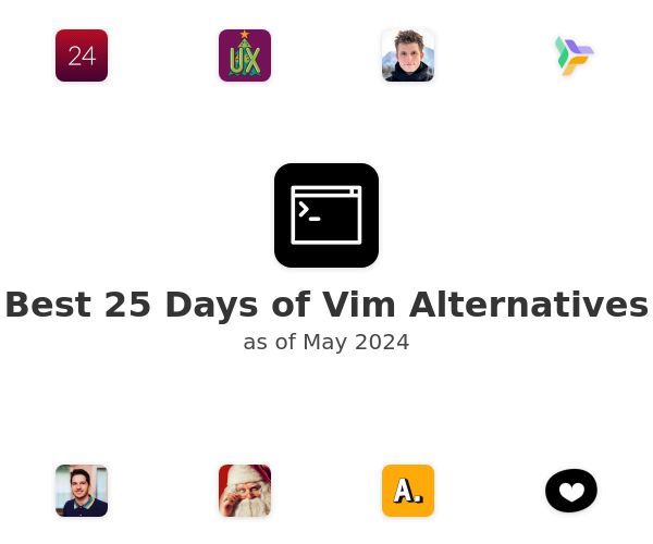 Best 25 Days of Vim Alternatives