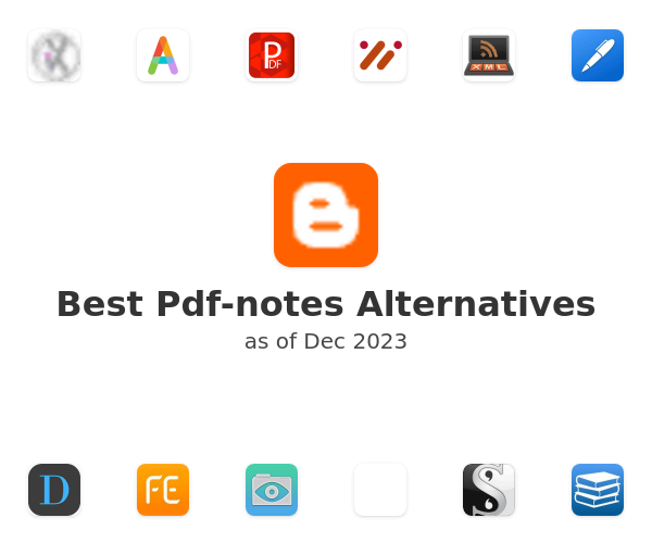 Best Pdf-notes Alternatives