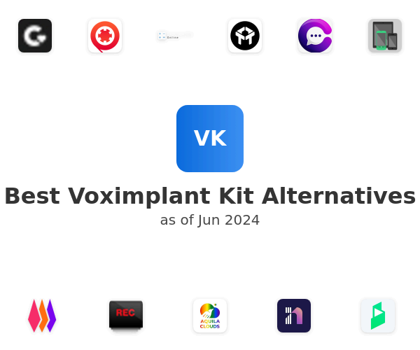 Best Voximplant Kit Alternatives