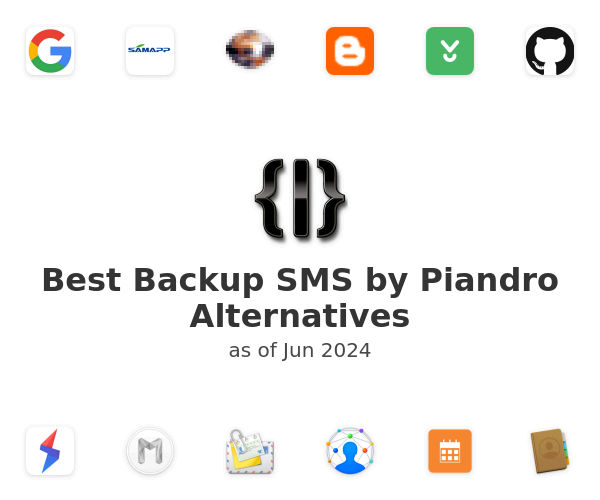 Best Backup SMS by Piandro Alternatives