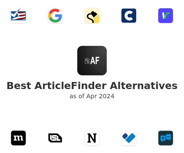 Best ArticleFinder Alternatives