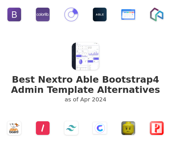 Best Nextro Able Bootstrap4 Admin Template Alternatives