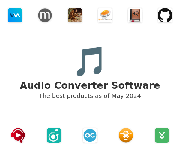 The best Audio Converter products
