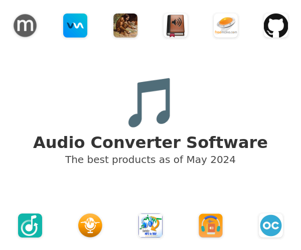 The best Audio Converter products