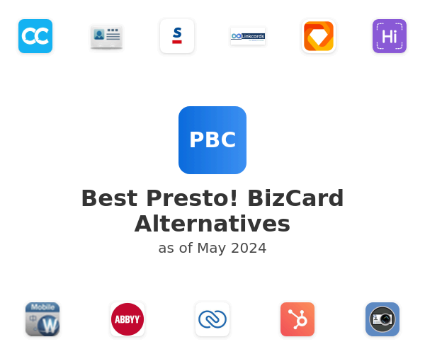 Best Presto! BizCard Alternatives