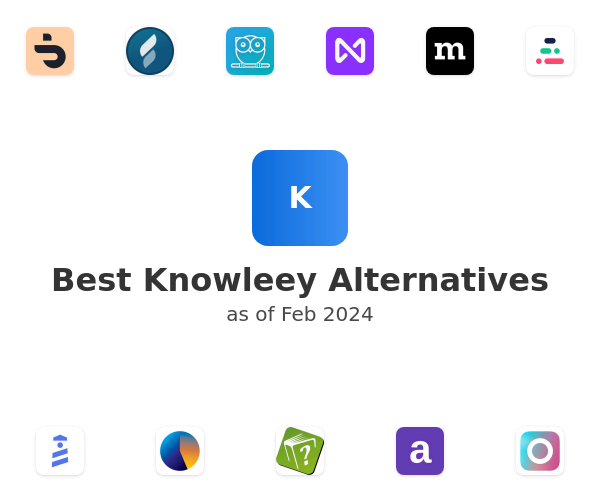 Best Knowleey Alternatives