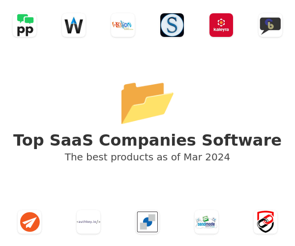 The best Top SaaS Companies products