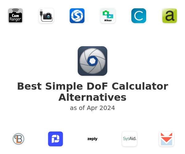 Best Simple DoF Calculator Alternatives