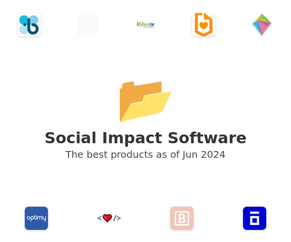 The best Social Impact products