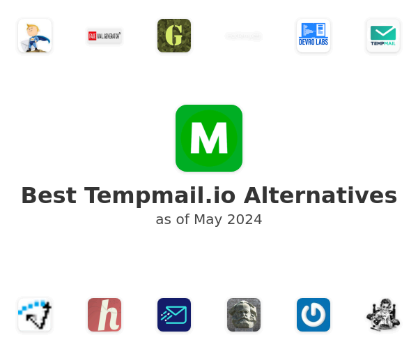 Best Tempmail.io Alternatives