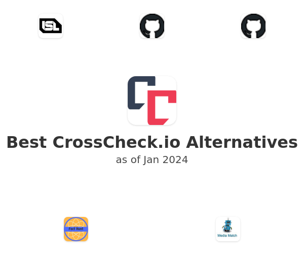 Best CrossCheck.io Alternatives