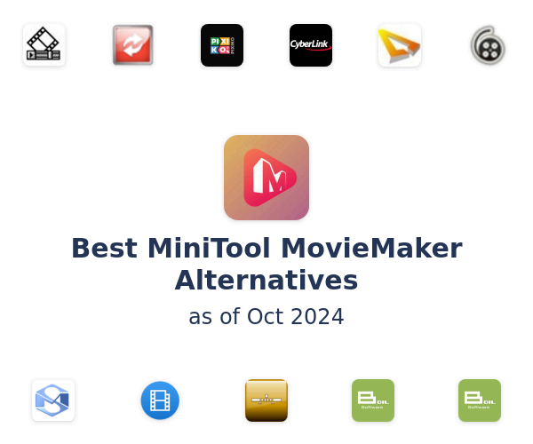 Best MiniTool MovieMaker Alternatives