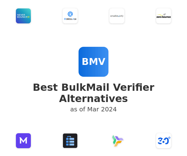 Best BulkMail Verifier Alternatives