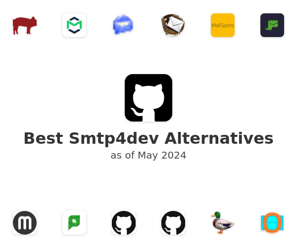 Best Smtp4dev Alternatives