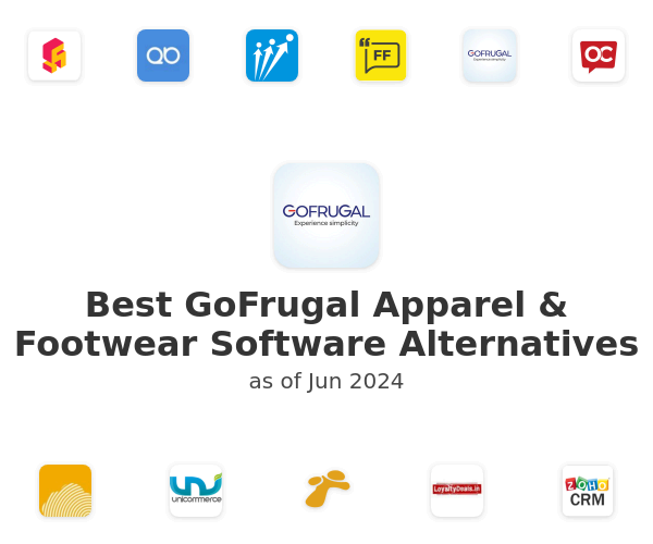 Best GoFrugal Apparel & Footwear Software Alternatives