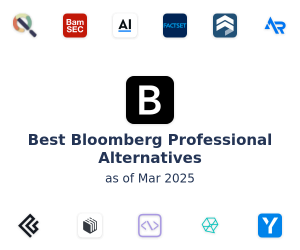 Best Bloomberg Professional Alternatives