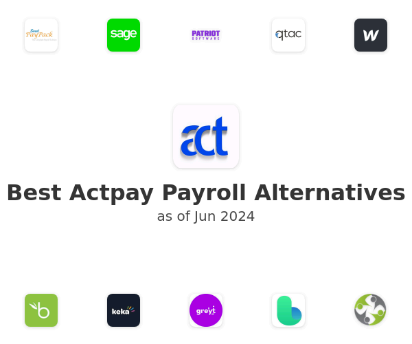 Best Actpay Payroll Alternatives