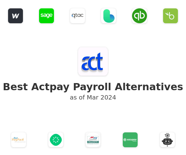 Best Actpay Payroll Alternatives