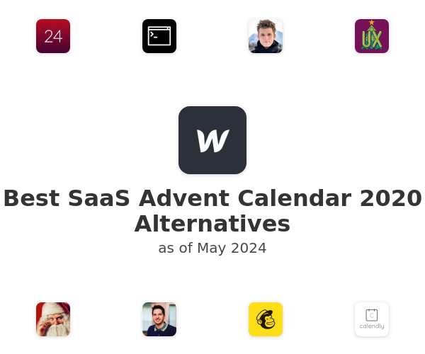 Best SaaS Advent Calendar 2020 Alternatives