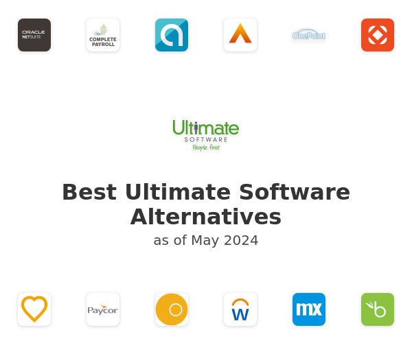 Best Ultimate Software Alternatives