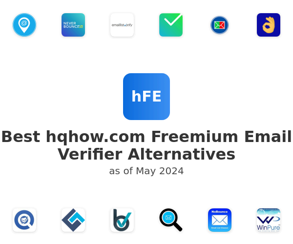 Best hqhow.com Freemium Email Verifier Alternatives