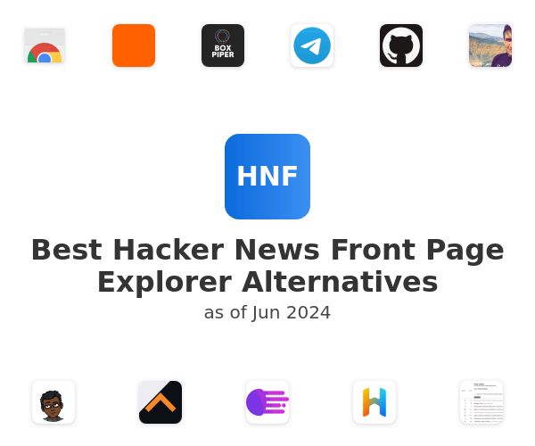 Best Hacker News Front Page Explorer Alternatives