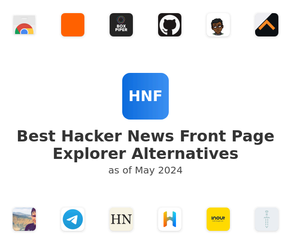 Best Hacker News Front Page Explorer Alternatives