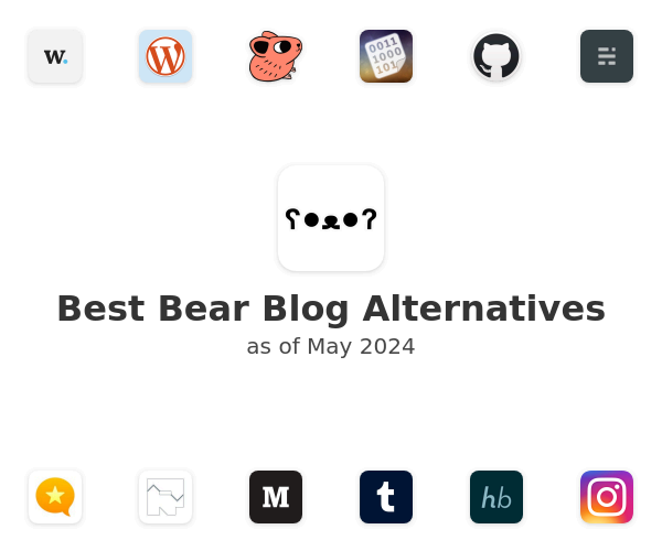 Best Bear Blog Alternatives