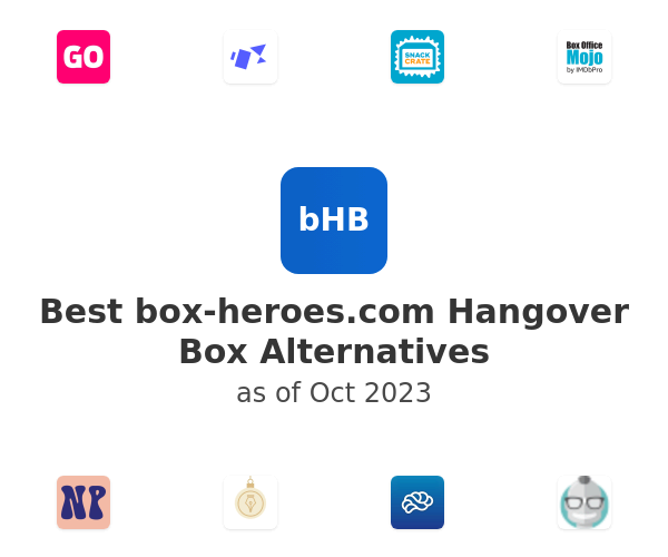 Best box-heroes.com Hangover Box Alternatives