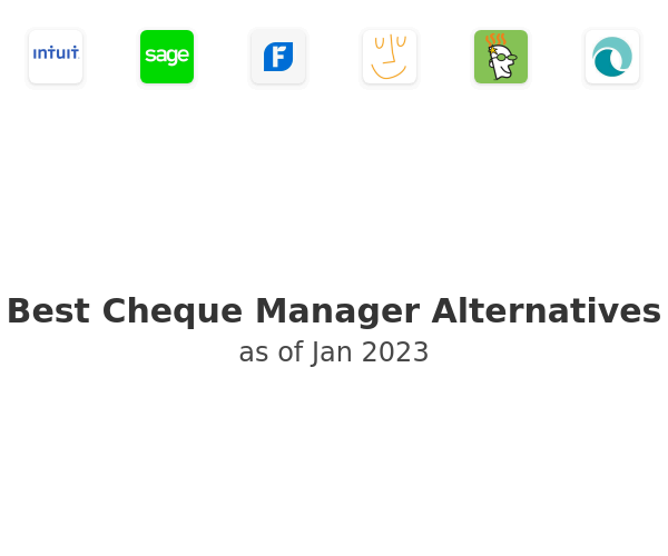 Best Cheque Manager Alternatives