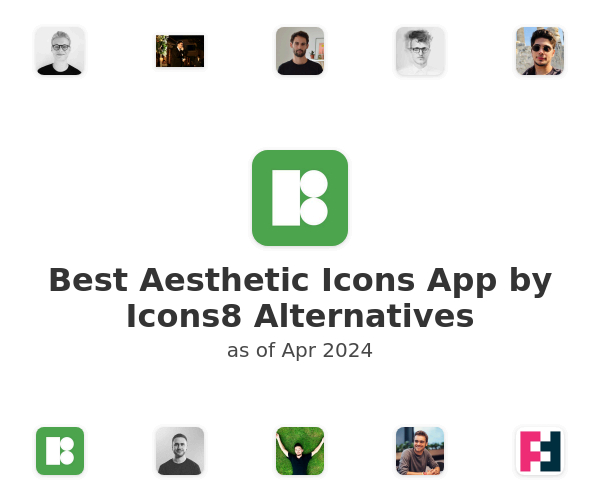 Best Aesthetic Icons App by Icons8 Alternatives