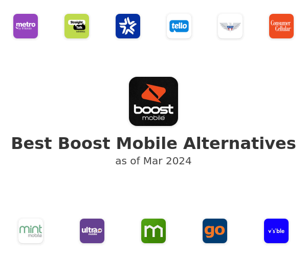 Best Boost Mobile Alternatives