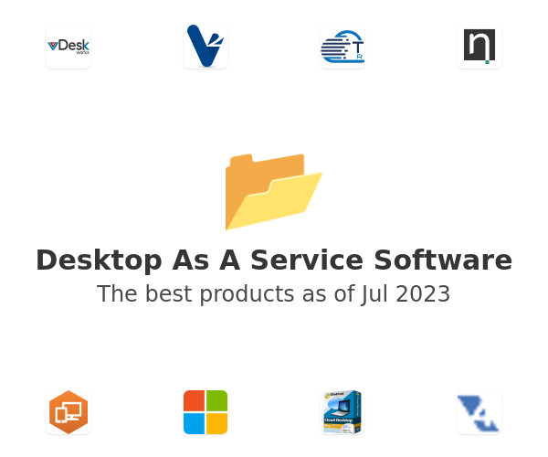 The best Desktop As A Service products