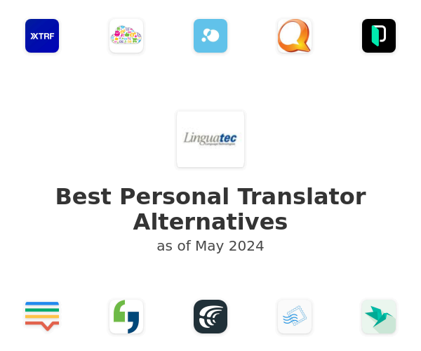 Best Personal Translator Alternatives