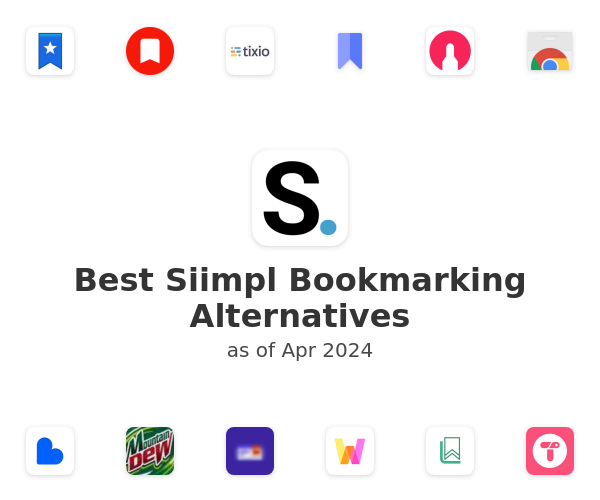 Best Siimpl Bookmarking Alternatives