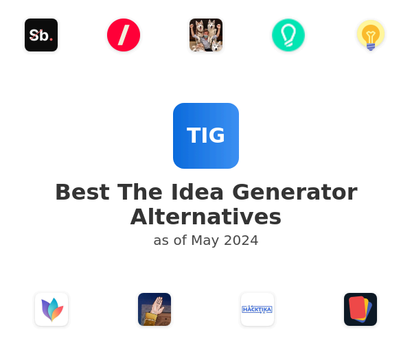 Best The Idea Generator Alternatives
