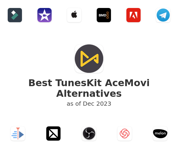 Best TunesKit AceMovi Alternatives