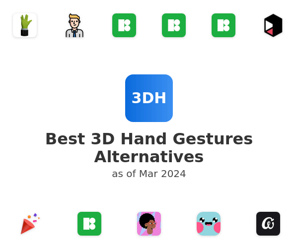 Best 3D Hand Gestures Alternatives