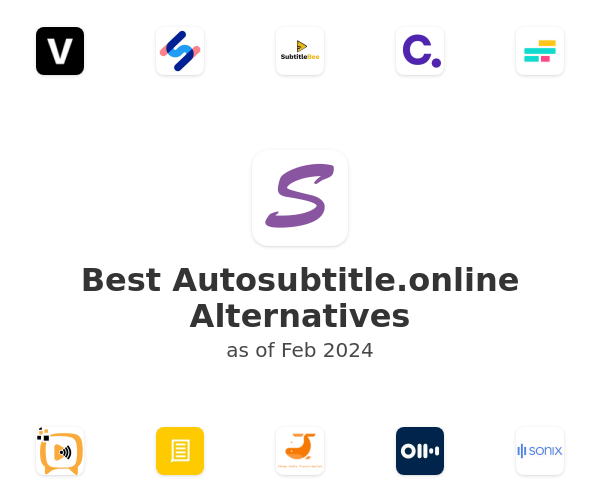 Best Autosubtitle.online Alternatives